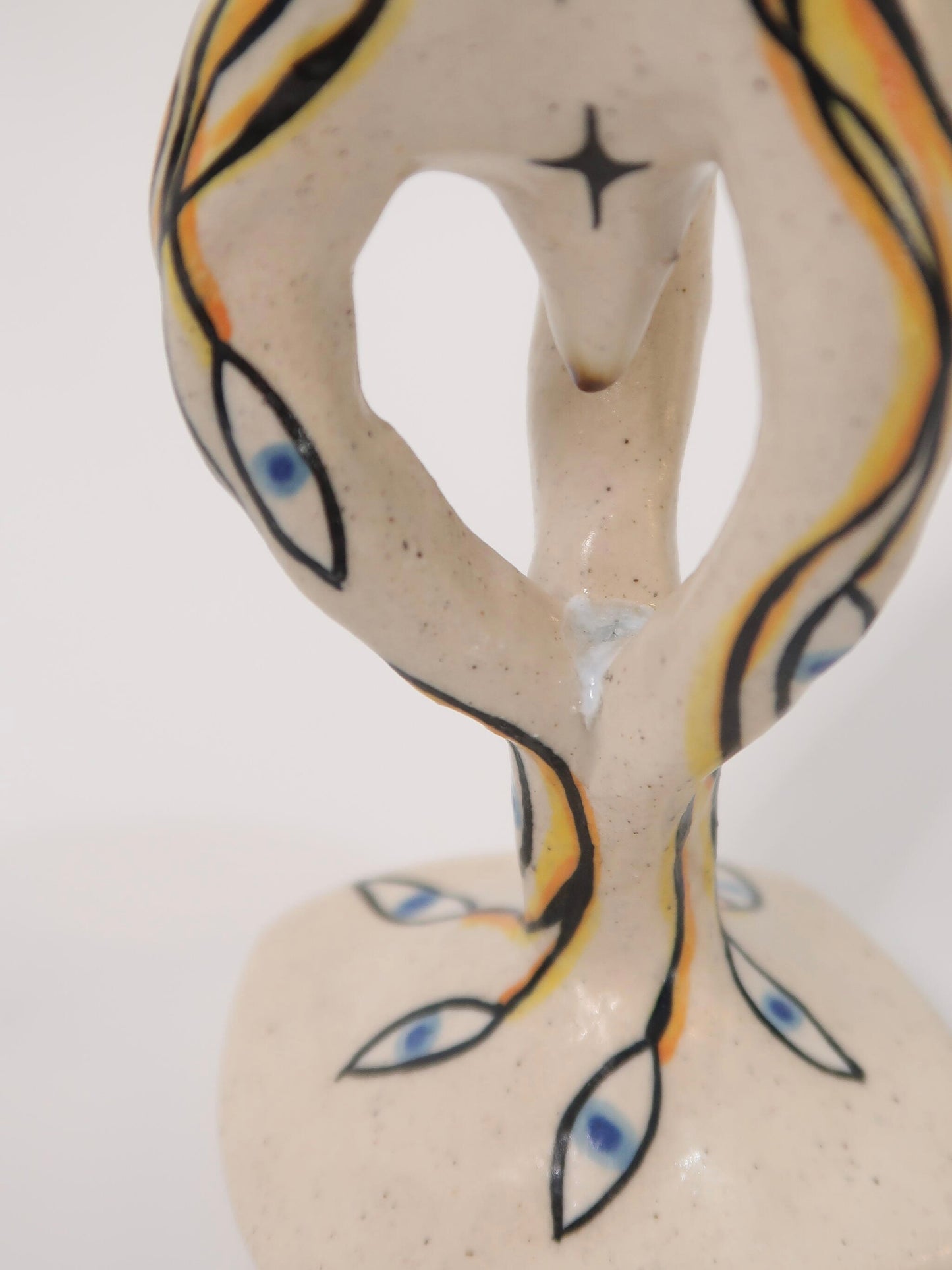"The Eye of the Stars" Hand-Painted Ceramic Mug